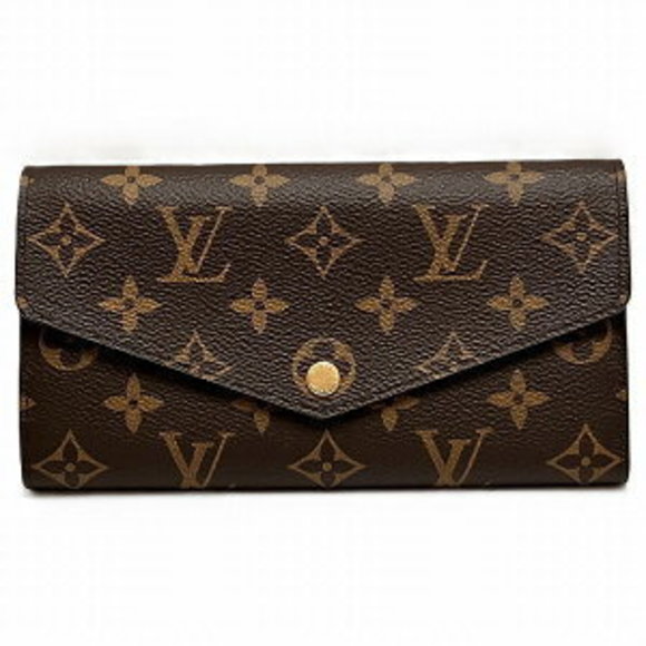 Louis Vuitton Long Fuchsia Sarah Bifold Portefeuille Monogram Wallet - Picture 1 of 8